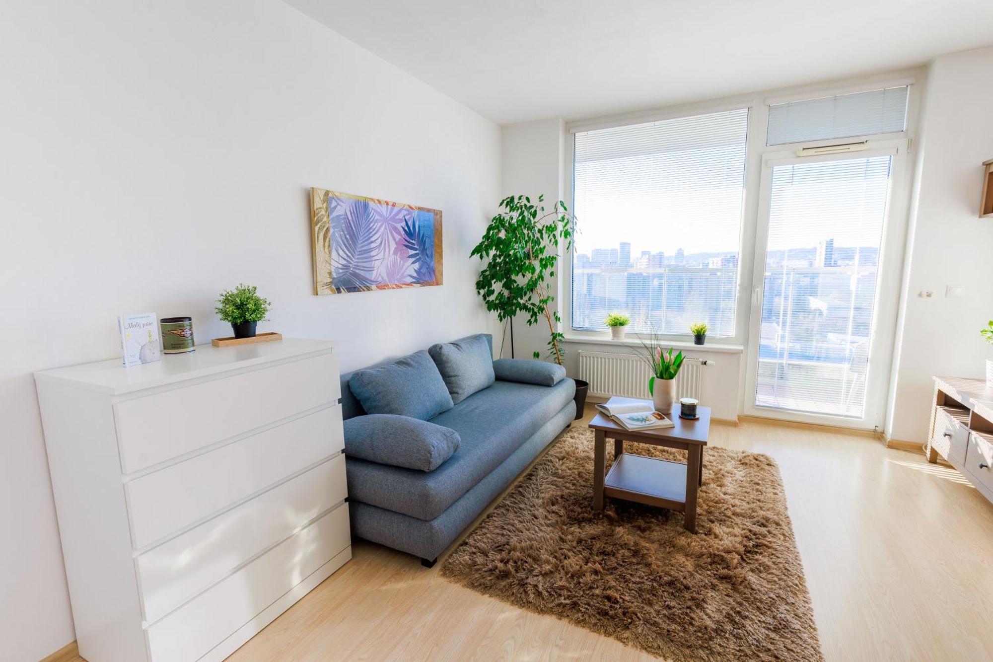 Sunny Apartment With Amazing Terrace On The 13Th Floor Near City Center Братислава Екстер'єр фото